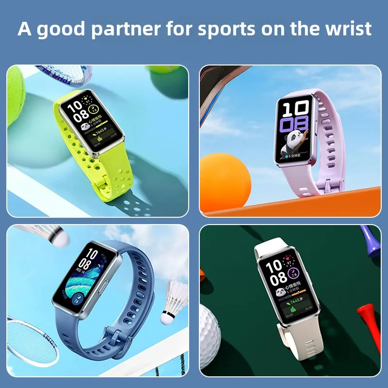 2025 New Original Huawei Band 10 Smartwatch,Compatible with IOS & Android,Sleep Tracking,Health Monitor,14 Days Battery Life,