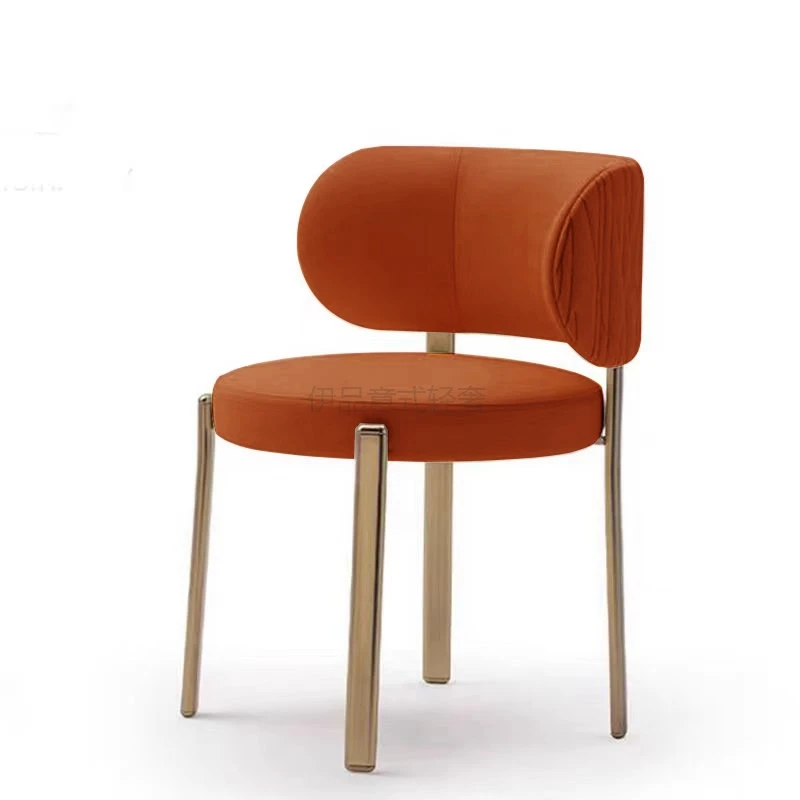 * Nordic Luxury Dining Chair Simple Modern Designer Restaurant Dining Chair Minimalism Hotel Home Furniture Silla Cadeira