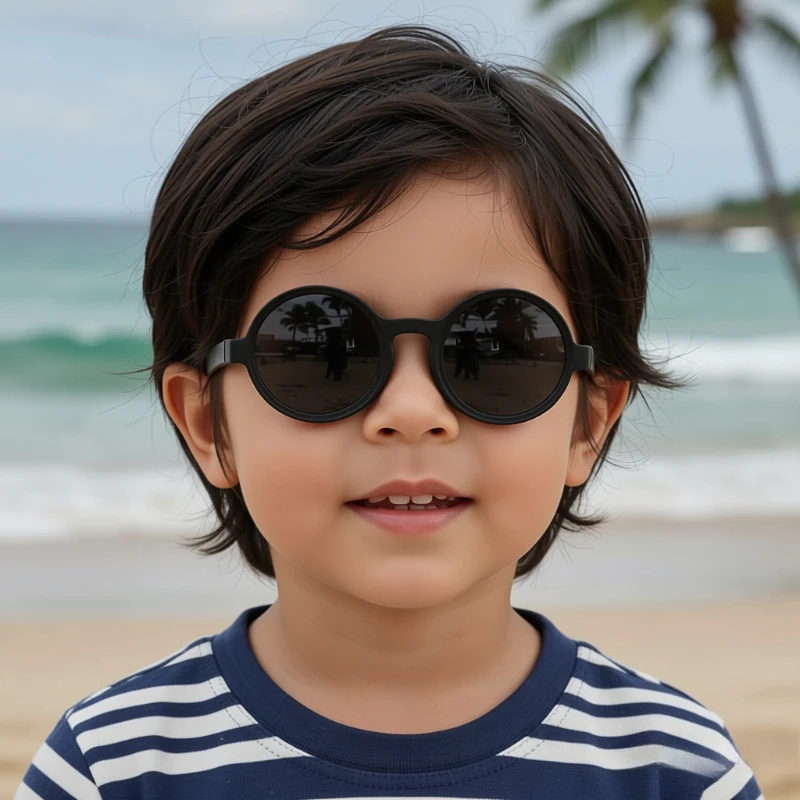Classic Kids Silicone Sunglasses UV400 Eyewear for Boys Girl