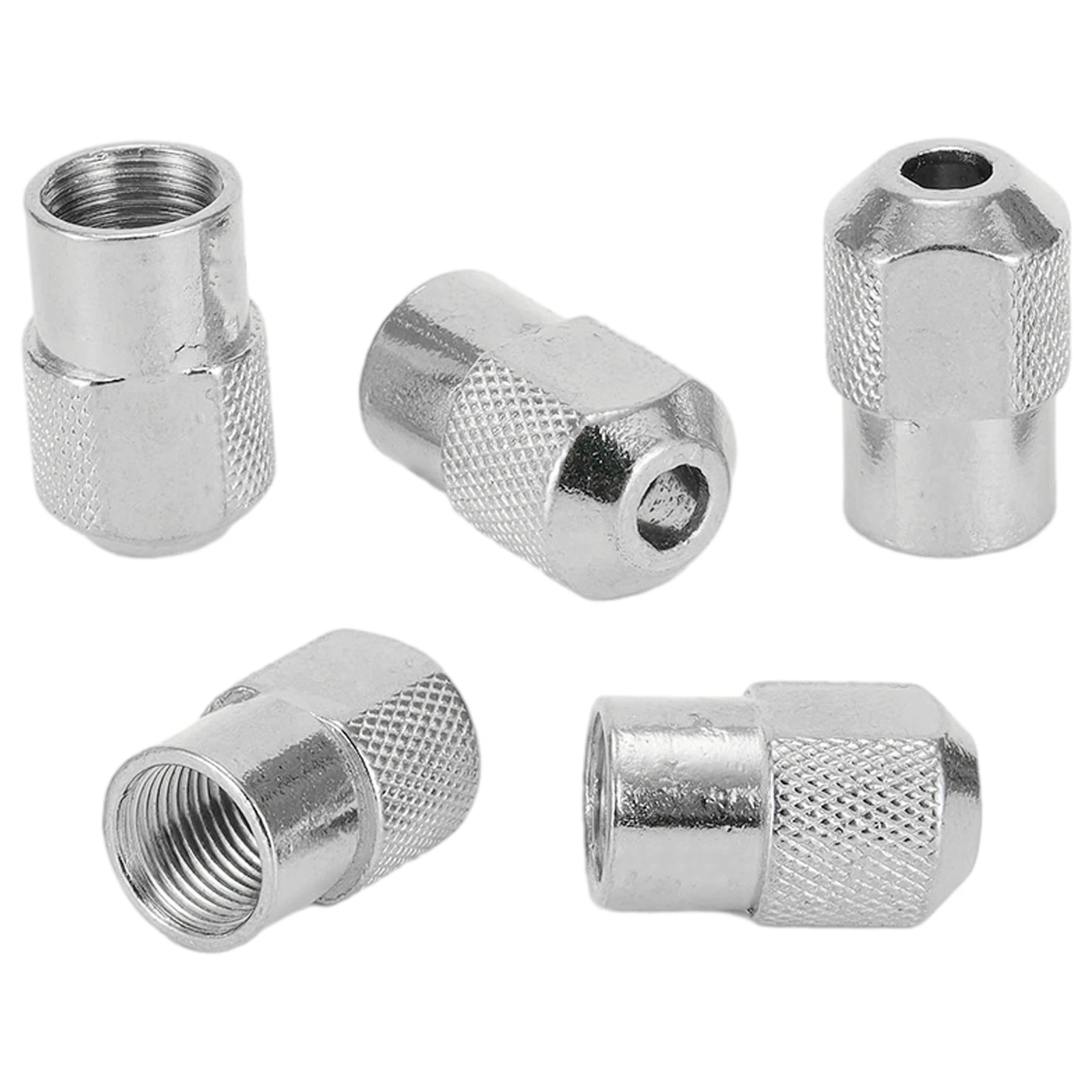 5 pçs liga de zinco chuck porca rosca métrica m8 0.75mm para moedor elétrico mais ferramentas rotativas ferramentas elétricas acessórios substituição