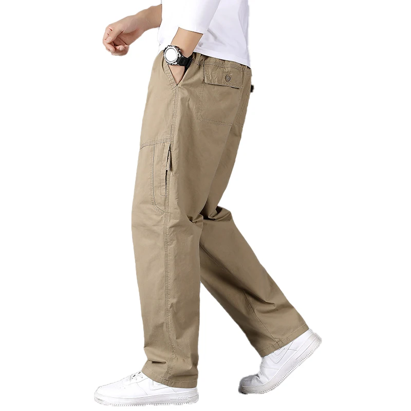 Männer Neue Baumwolle Casual Mode Marke Hosen Männer Im Freien Wandern Armee Taktische Jogger Hosen Männer Lose Multi Tasche Hose männer