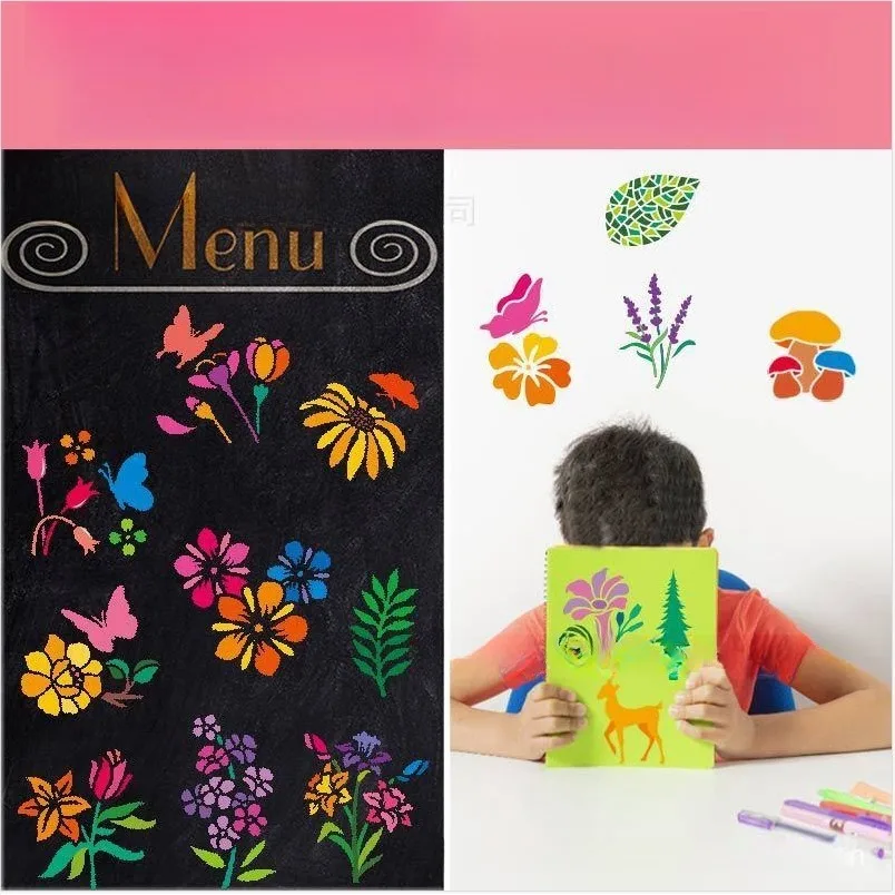 FOTO 3 - шаблон для рисования растений