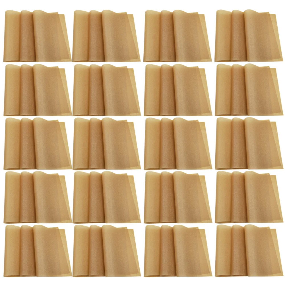 

100 Sheets Baking Paper Parchment Nonstick Air Fryer Cake Decorating Grill Pan Bread Multi function Household Kitchen