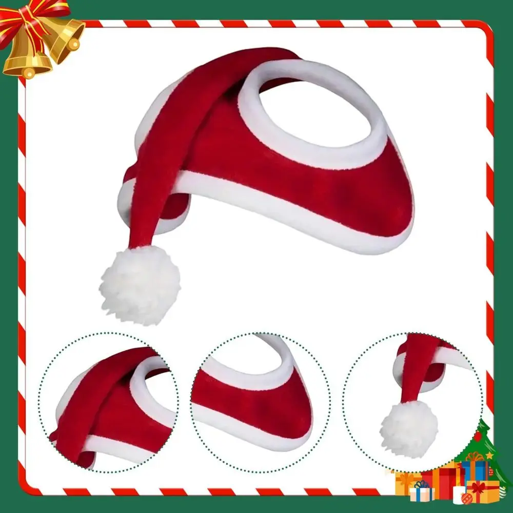 اللون الأحمر الشتاء الحصان عيد الميلاد قبعة لطيف صور الدعائم عيد الميلاد الحصان قبعة الاحتفالات الشتاء نمط عيد الميلاد الحصان قبعة