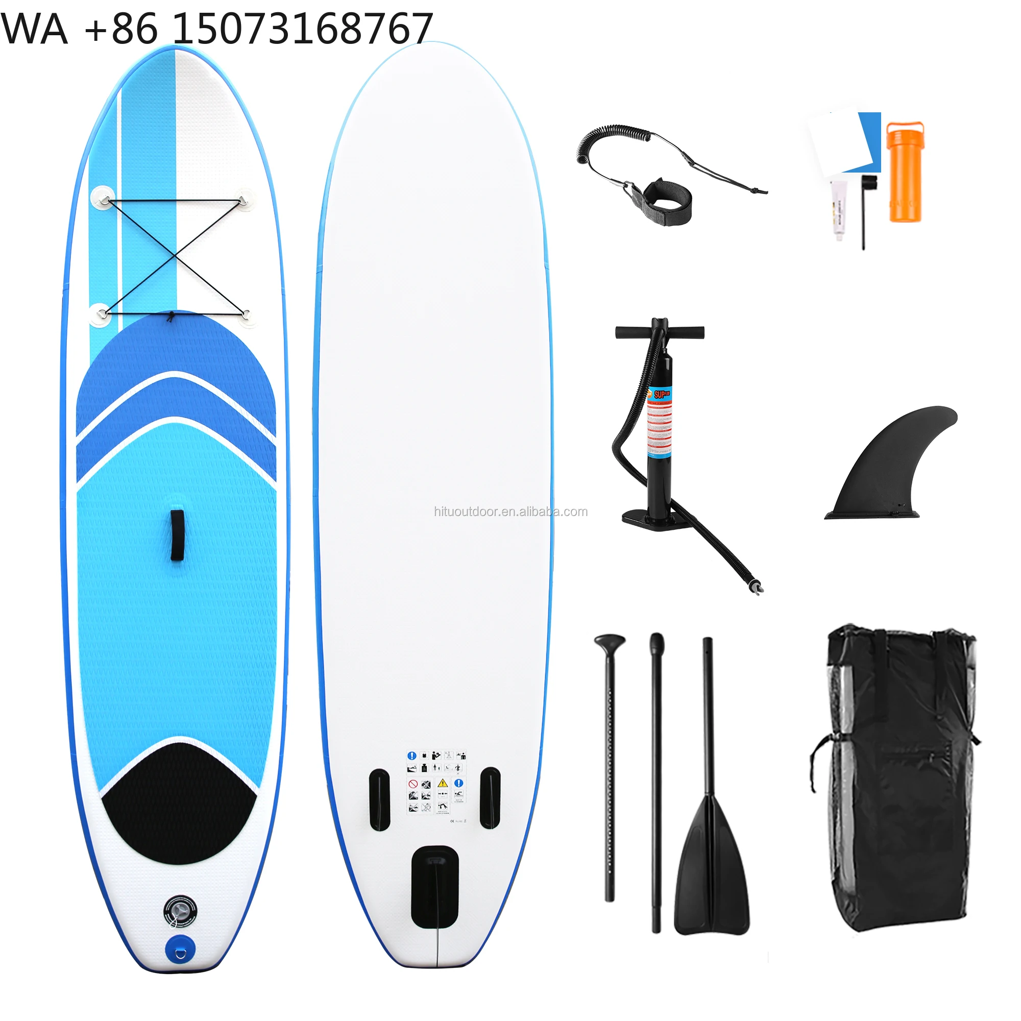 

2024 Factory Price Inflatable Stand up Paddle SUP Board Unisex Surfboard Made of EVA PVC Customizable Logo Water Ocean Waters