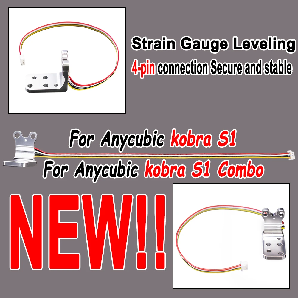 

For Anycubic kobra S1/S1c Strain Gauge High Quality Strain Gauge Leveling 3d Printer Replacement Parts