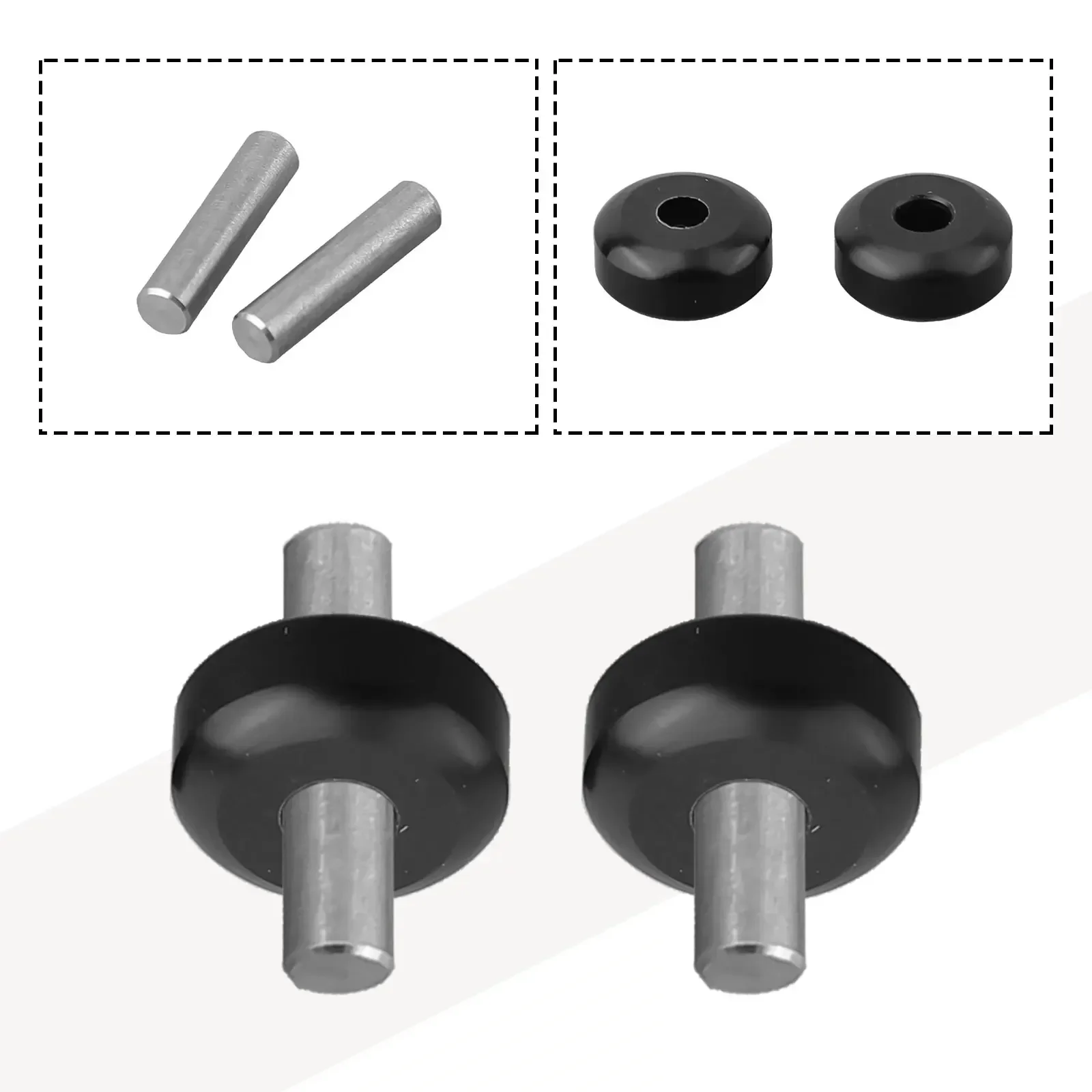 2 шт., аксессуары для ручного пылесоса, передние и задние колеса в сборе для деталей бытовой техники H12