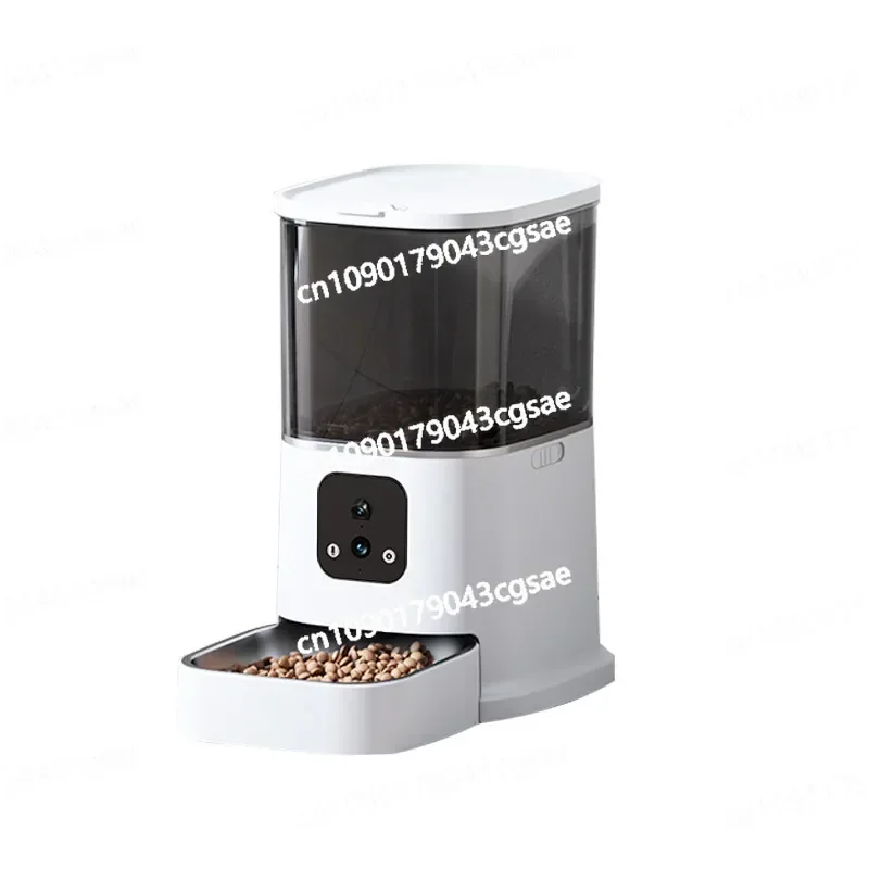 Pet Smart Automatic Feeder Dual Camera Timing Remote Feeder Voice Video Feeder