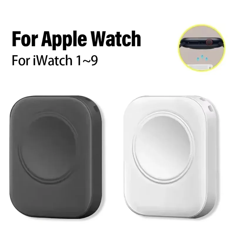 

Портативное магнитное беспроводное быстрое зарядное устройство для Apple Watch серии 9 8 7 6 5 4 3 2 1 SE Беспроводной кабель типа C Преобразование зарядного устройства для часов