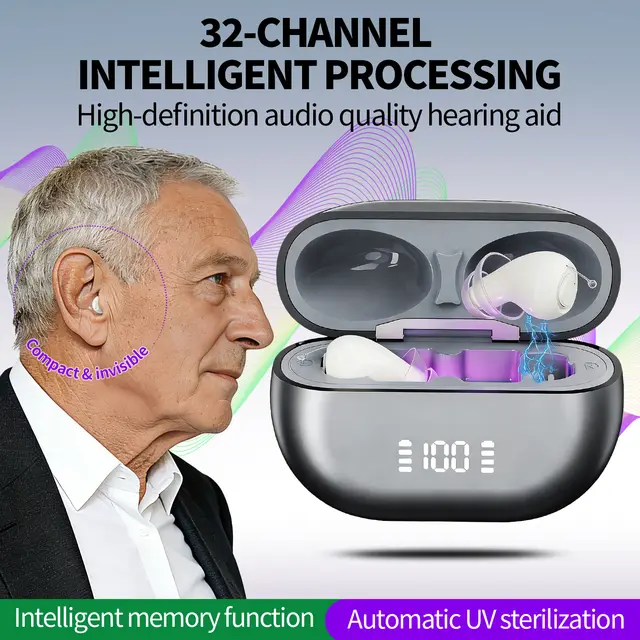 Hearing Aid Invisible Rechargeable Medical Hearing Aids For Deafness