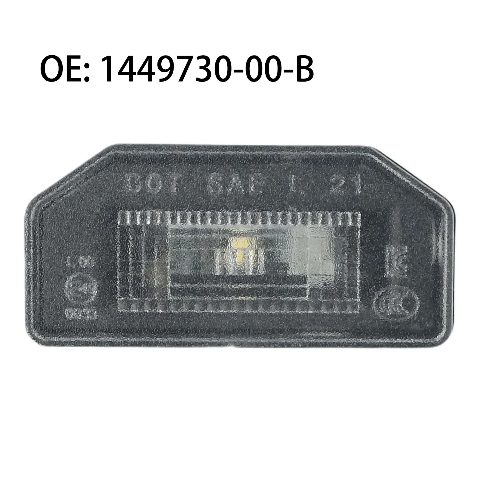 Trunk Lamp Assembly License Plate Light Easy Installation ABS Construction Exact Fit To Original Specifications