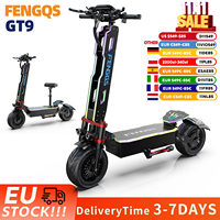 FENGQS GT9 Electric Scooter 7000W Dual Motor 60V38Ah Battery 90km/h Max Speed 12 inchTire Off Road E-Scooter With Seat & NFC KEY