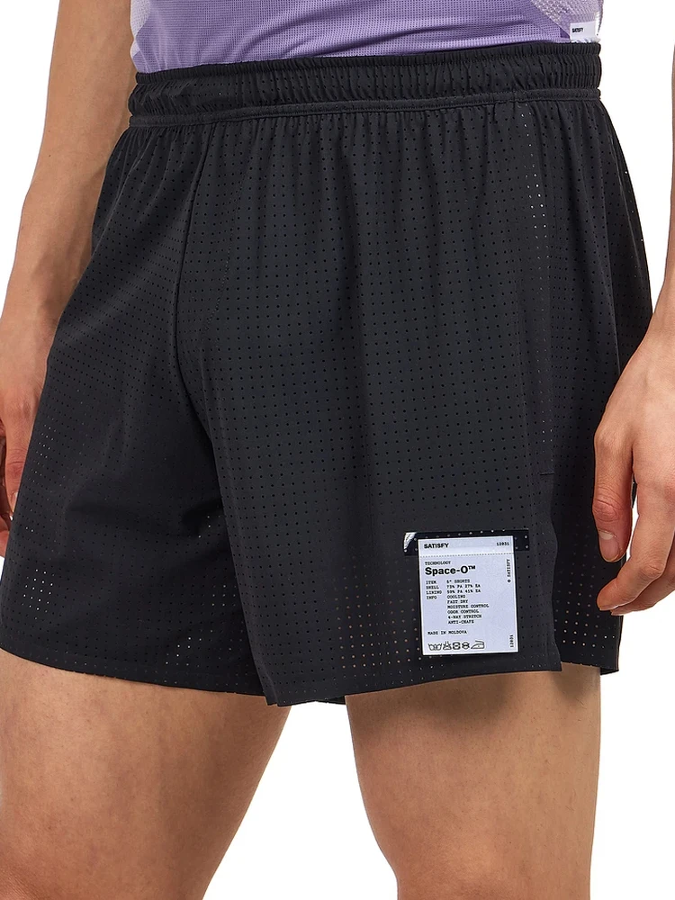 Breathable Mesh Running Shorts 5 Inch in Length for Trail Running Polyester Fiber Unisex Shorts Suitable for Spring