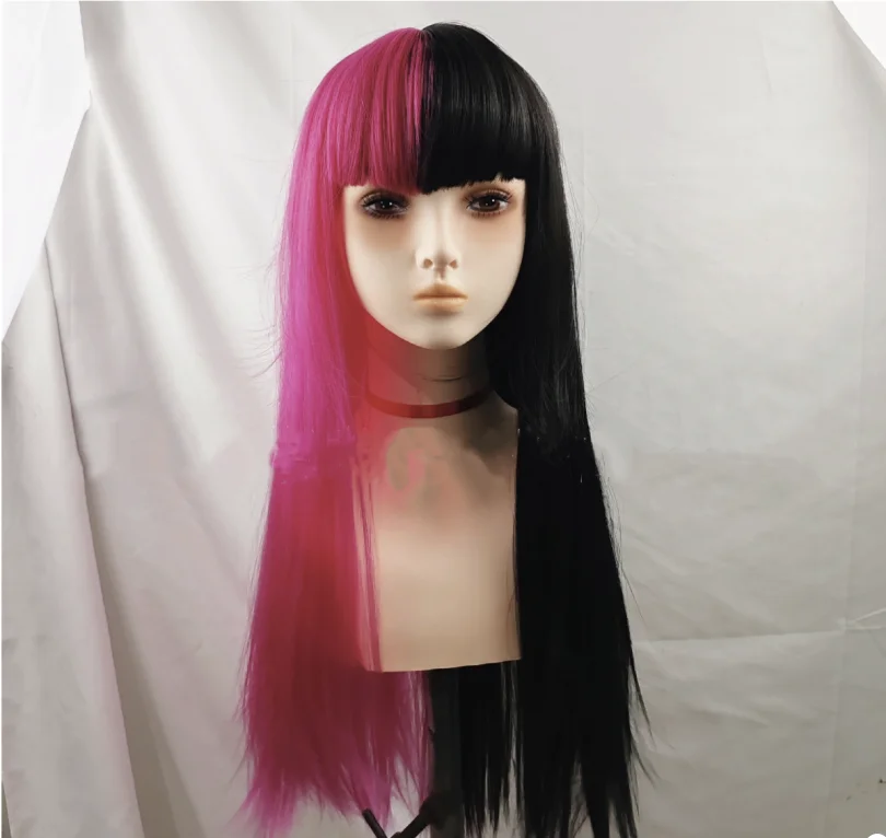 映画モンスターコスプレライブドレスハイガールドラキュララコスプレ衣装ウィッグピンクドレスハロウィン女性ファンシーロールプレイ衣装