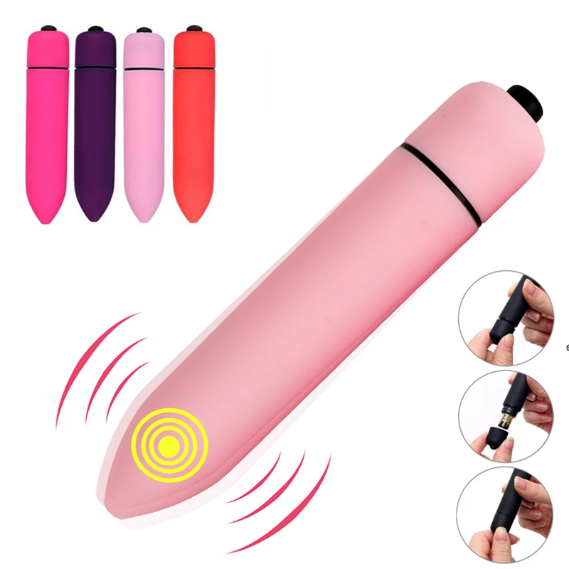 10 Speed Mini Bullet Vibrator Women G Spot Vibrating Massager Clitoris Nipple Stimulate Masturbator Vibration Dildo Erotic Goods