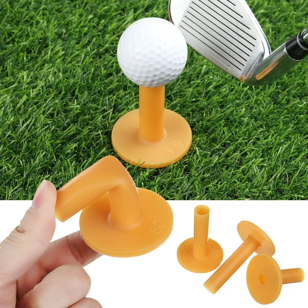 New Golf Mat Training Practice Accessories Rubber Golf Tees Durable Golfer Ball Tees Holder