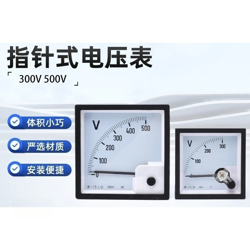 Pointer Ammeter Measuring Instrument Pointer Ammeter AC Current Voltmeter Measuring Instrument
