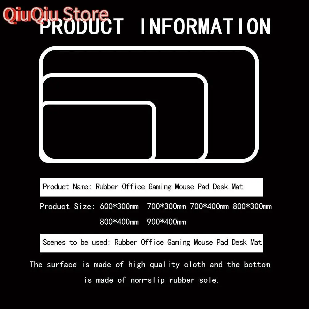 الظلام ماجيك الغابات ماوس الوسادة كبيرة الكمبيوتر مكتب لعبة الجدول حصيرة XXL المطاط المضادة للانزلاق مخيط حافة لوحة المفاتيح الحصير منصات مكتب طويلة #5