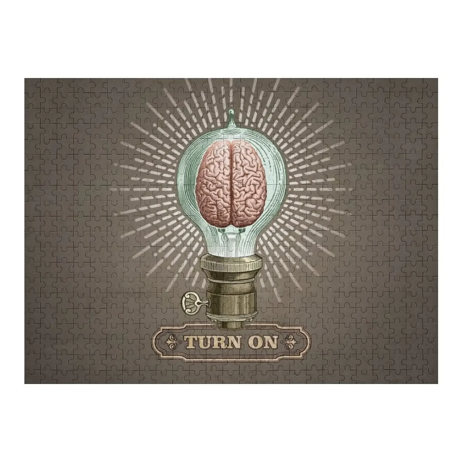 

Turn On Jigsaw Puzzle Custom Child Gift Picture Puzzle