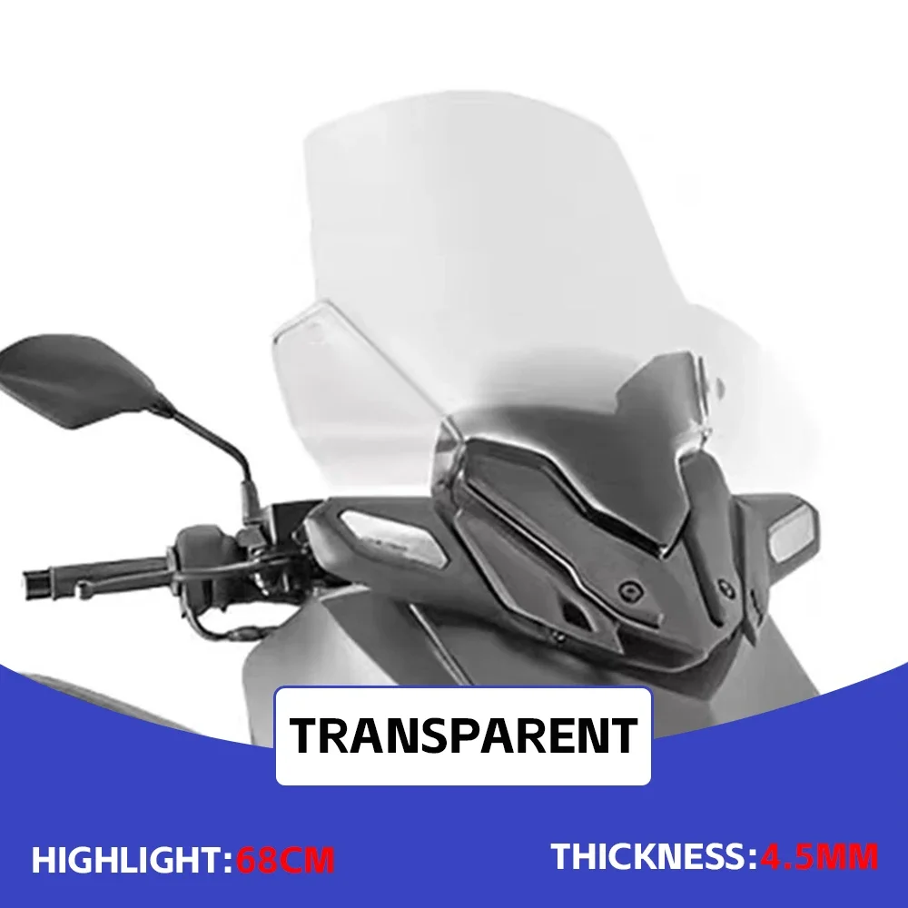 Motorcycle Windscreen Windshield Wind Screen Board Deflector Glass New For YAMAHA XMAX300 XMAX 300 X-MAX 300 X-MAX300 2023-2024