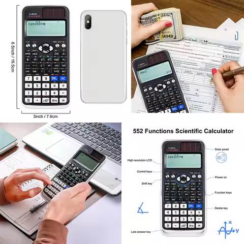 White/Pink/Black/Blue Optional Silicone Case Cover Skin For Texas Instruments TI-84 Plus CE Graphing Calculator - AliExpress 44