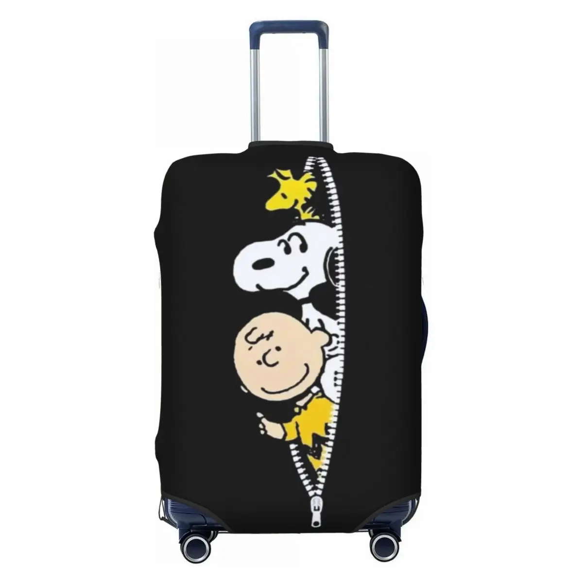 

Custom S-snoopys Animated Cartoon Suitcase Cover Dust Proof Luggage Covers Protector for 18-32 inch