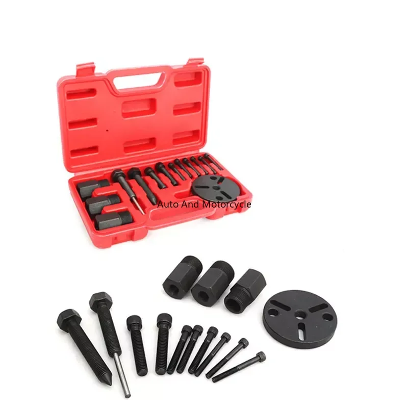 

14pcs/lot Air Condition A/C Compressor Clutch Remover Black Puller Installer Tool