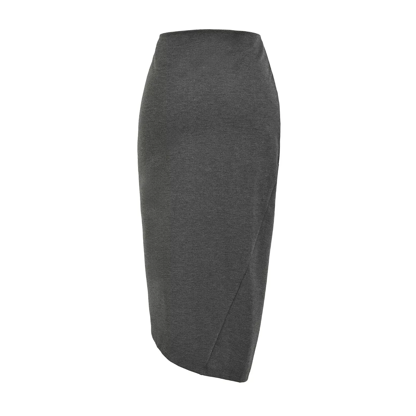 Korean Drama Female Anchor Outfit High Waist Slit Long Skirt Women 2025 Summer Sexy Tight Elastic Bodycon Skirt Half Skirt JD96