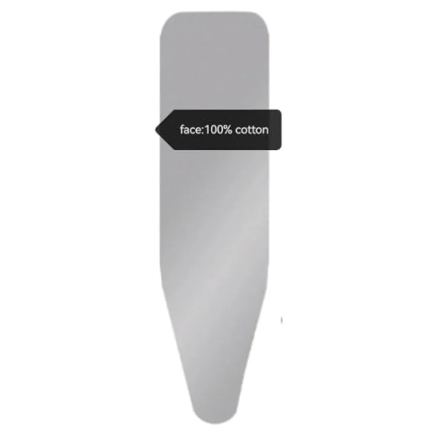 Moderate Use Ironing Board Cover With Pad Silver Silicone Coating