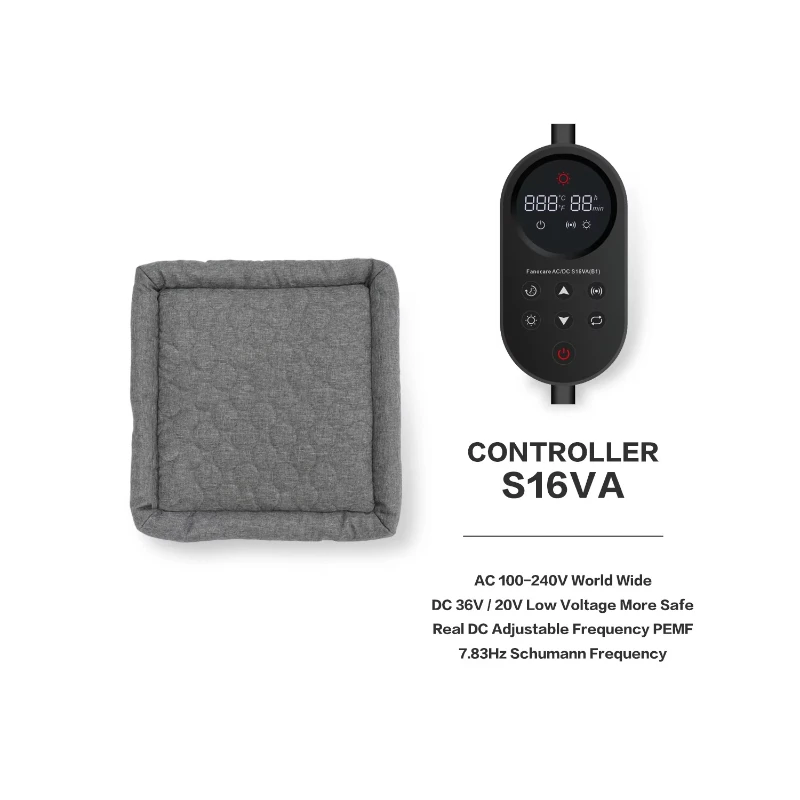 Far infrared electric heating PEMF pet pad health products hot massage cat and dog pad
