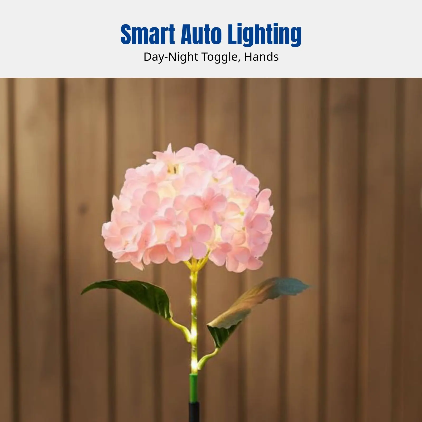 

Солнечный светильник-шампунька для гортензий, декоративный уличный светильник для сада, светодиодный газонный светильник, водонепроницаемый для виллы, патио, двора