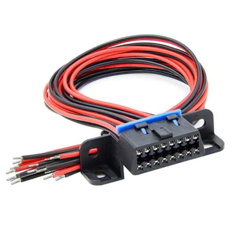 Arnés Obd abierto J1962f, conector hembra OBD2 de 16 pines con Cable completo de 16 núcleos, enchufe Universal OBD para coche Buick de 16 pines