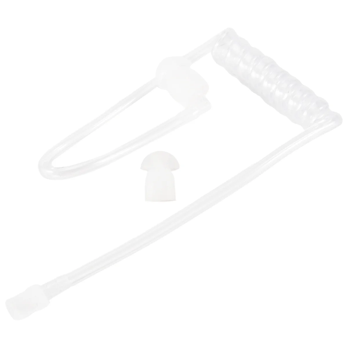 Bouchons d'oreille à tube d'air acoustique à bobine transparente, talkie-walkie perforé, radio bidirectionnelle, nouveaux accessoires pour écouteurs, casque