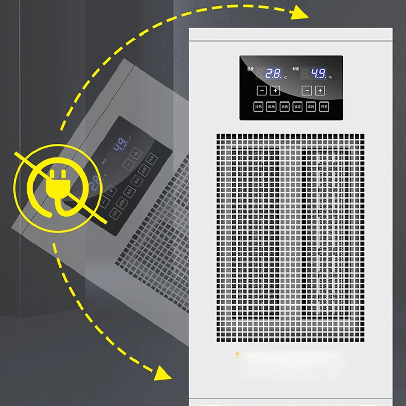 380V เครื่องทำความร้อนพื้นที่ขนาดใหญ่ Whole House ไฟฟ้าเชิงพาณิชย์ High-Power ประหยัดพลังงาน Air Heater