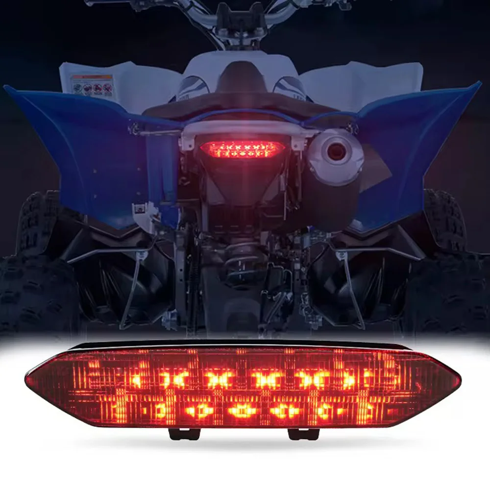 

ATV Rear Tail Light Brake Stop Running Lamp Indicator Taillight For Yamaha YFZ450R YFZ450X Raptor 700 700R 2006~2018 Plug&Play