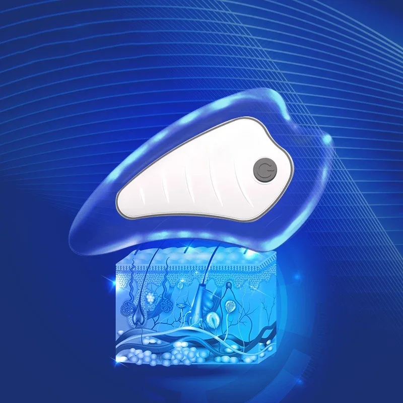 Dispositivo elétrico de beleza facial, cria um rosto em V pequeno, massagem vibratória, desbota linhas finas, levantar apertar, cuidados faciais, USB ML-040