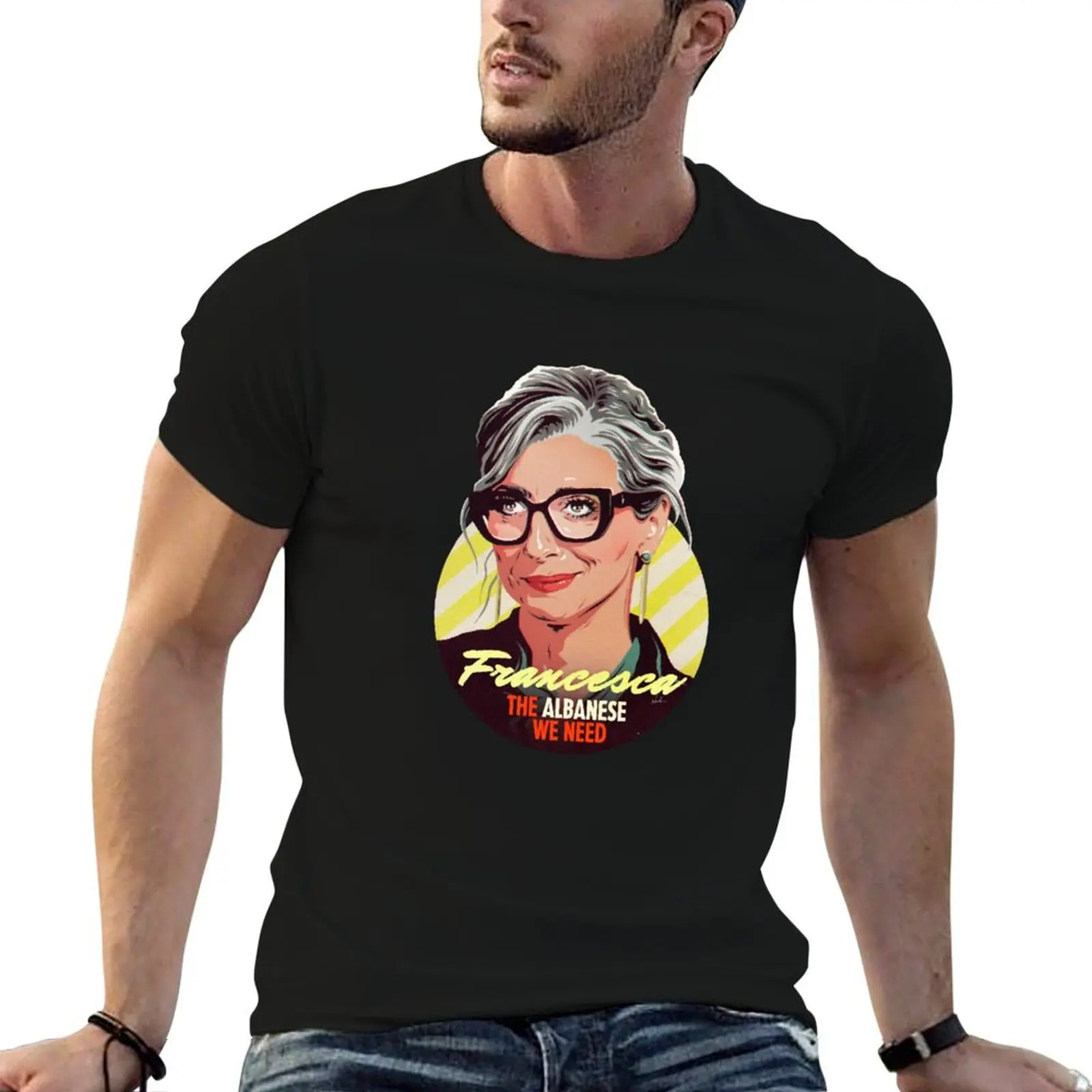 FRANCESCA ALBANESE T-Shirt sublime tops blacks t shirts for men graphic