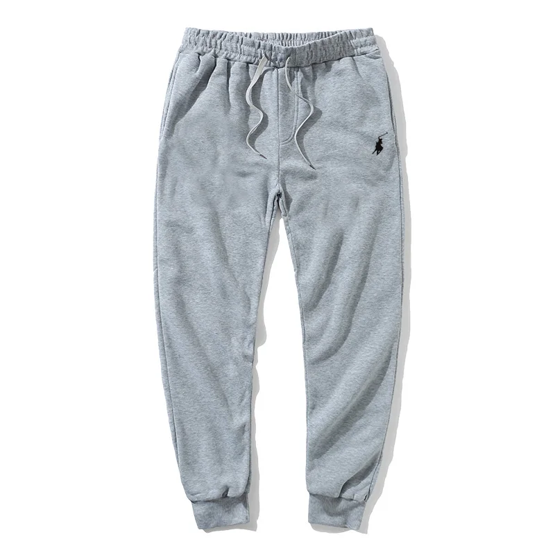 RL شعار مطرز زيبر ملابس رياضية للرجال الخريف / الشتاء هوديي مجموعة طويلة الأكمام هوديي سترة