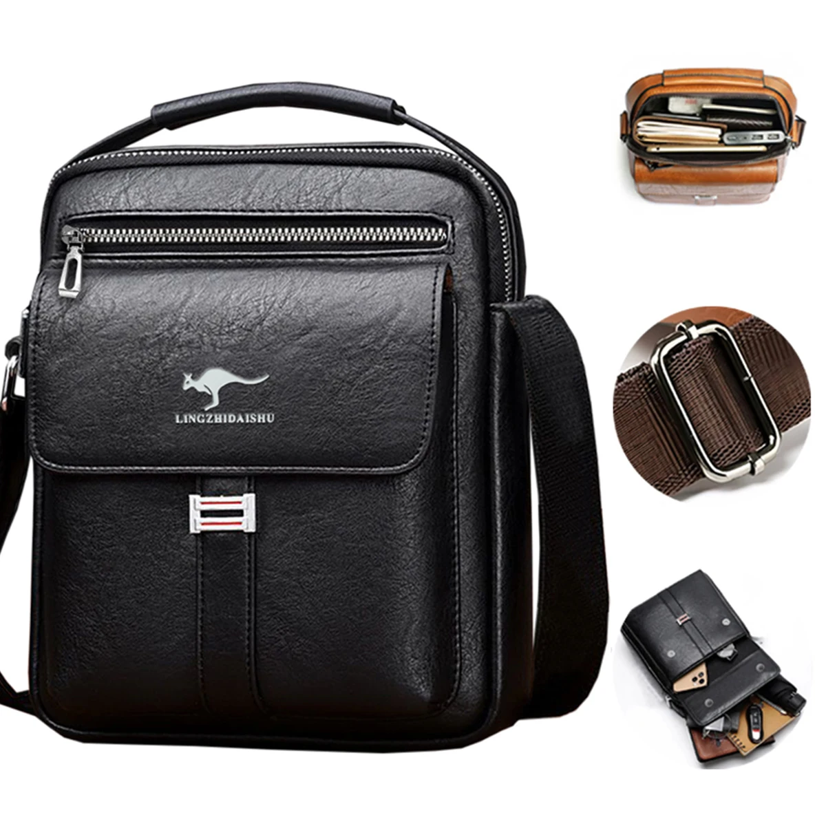 Thumbnail 2 - #2 Trending Mens Crossbody Bags Right Now
