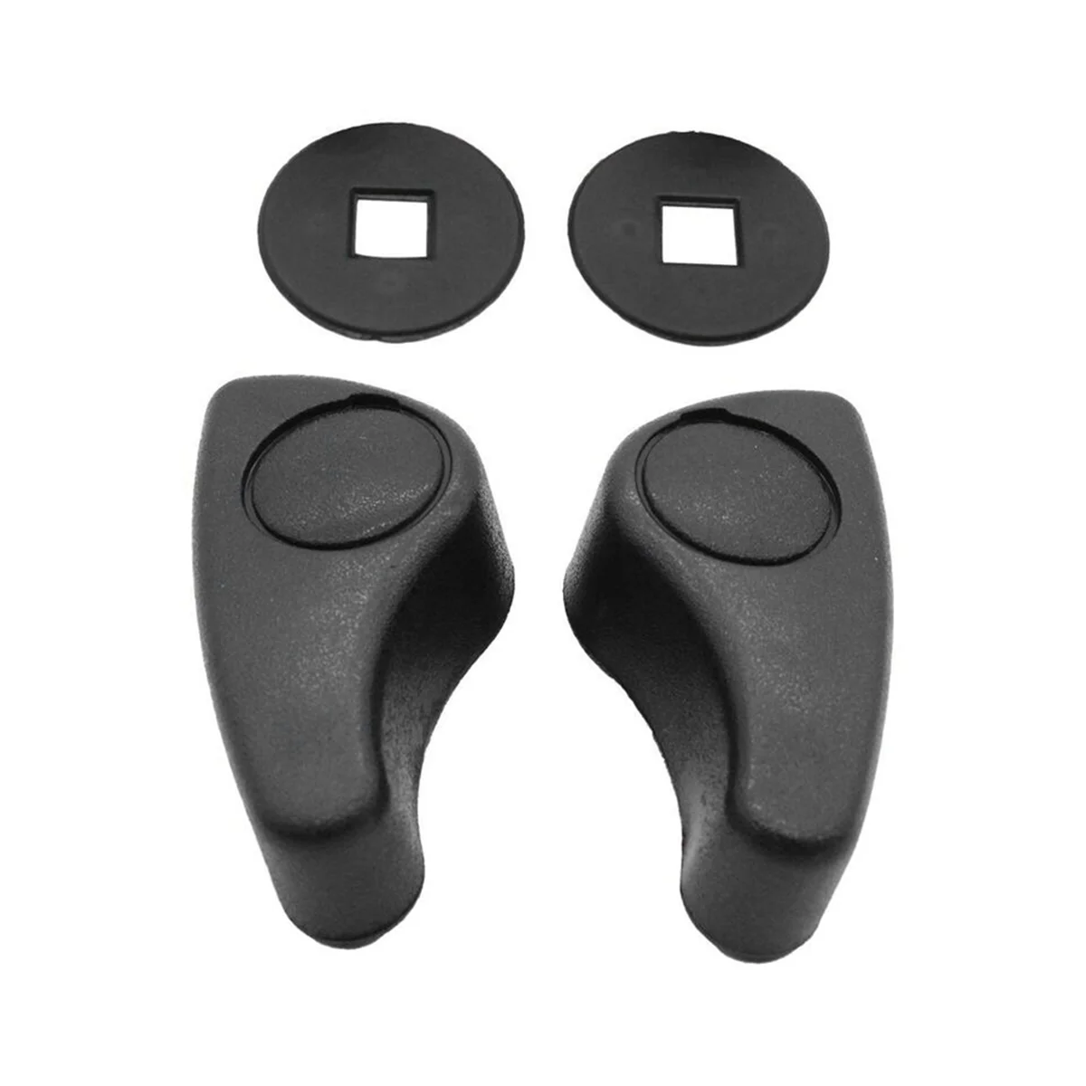 2 Pieces Car Seat Adjustment Handle 7701207182 7701205078 for Renault