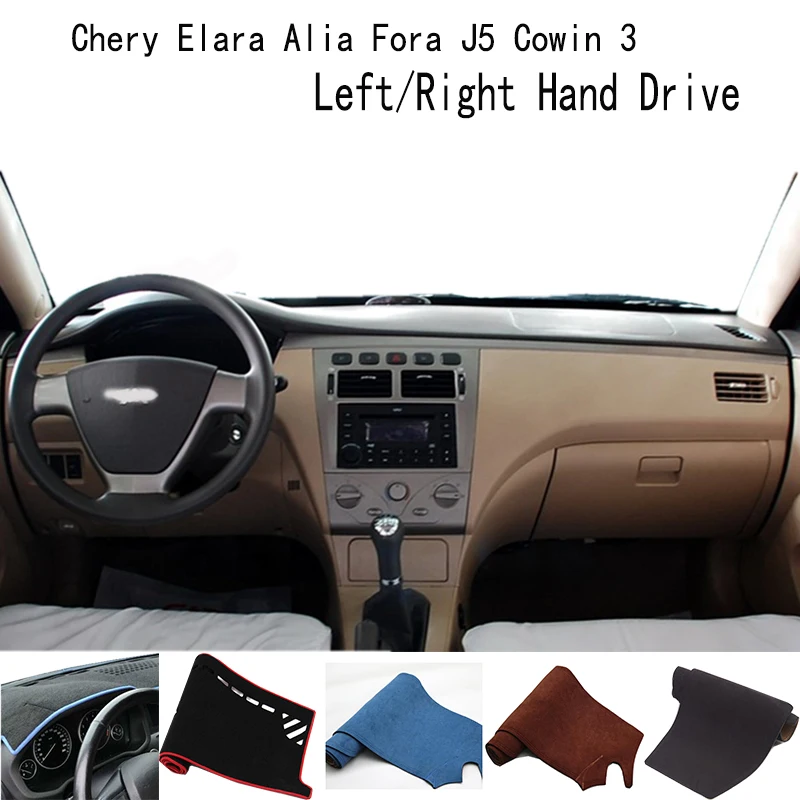 

For Chery Elara Alia Fora J5 Cowin 3 A516 A520 Dashboard Cover Instrument Panel Dash Mat Dashmat Protective Pad