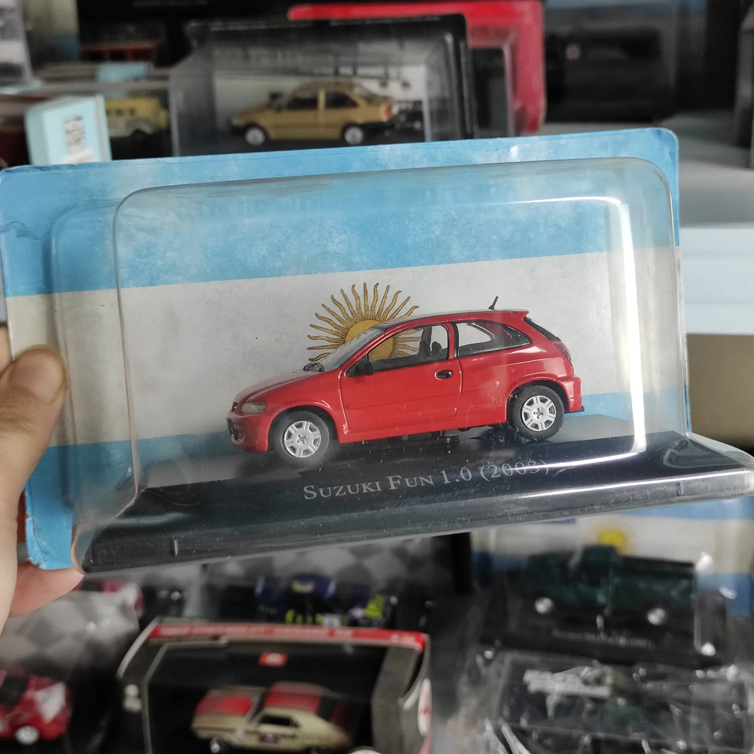 Diecast IXO escala 1:43 SUZUKI FUN 1,0 2003 modelo de coche de aleación