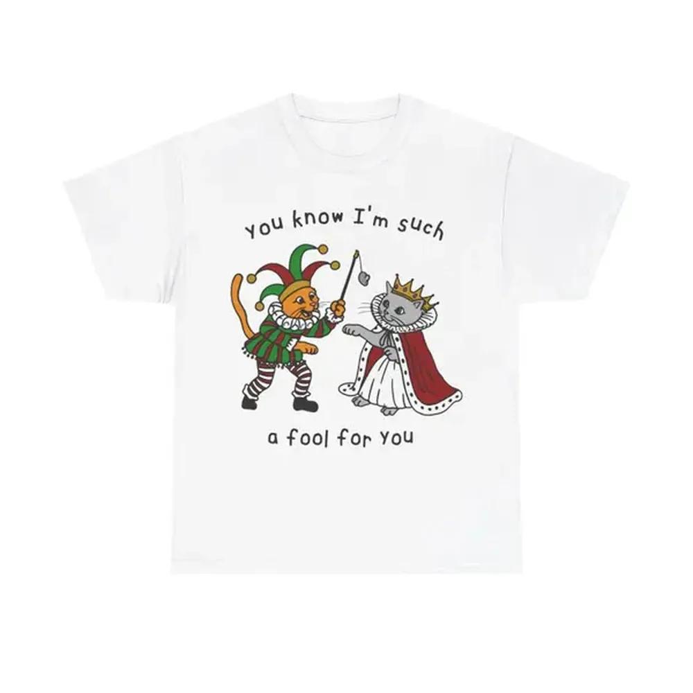 You Know I'm Such A Fool For You Unisex Heavy Cotton Tee.