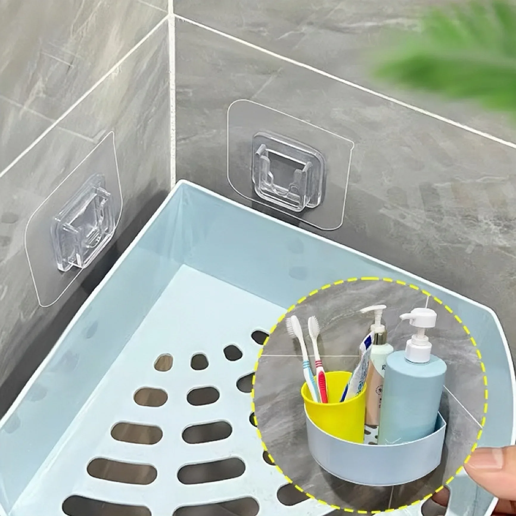 Dubbelzijdig Zelfklevende Muurhaak Sterke Traceless Haak Zelfklevende Onzichtbare Haken Keuken Slaapkamer Organizer 5/10/20 Pairs