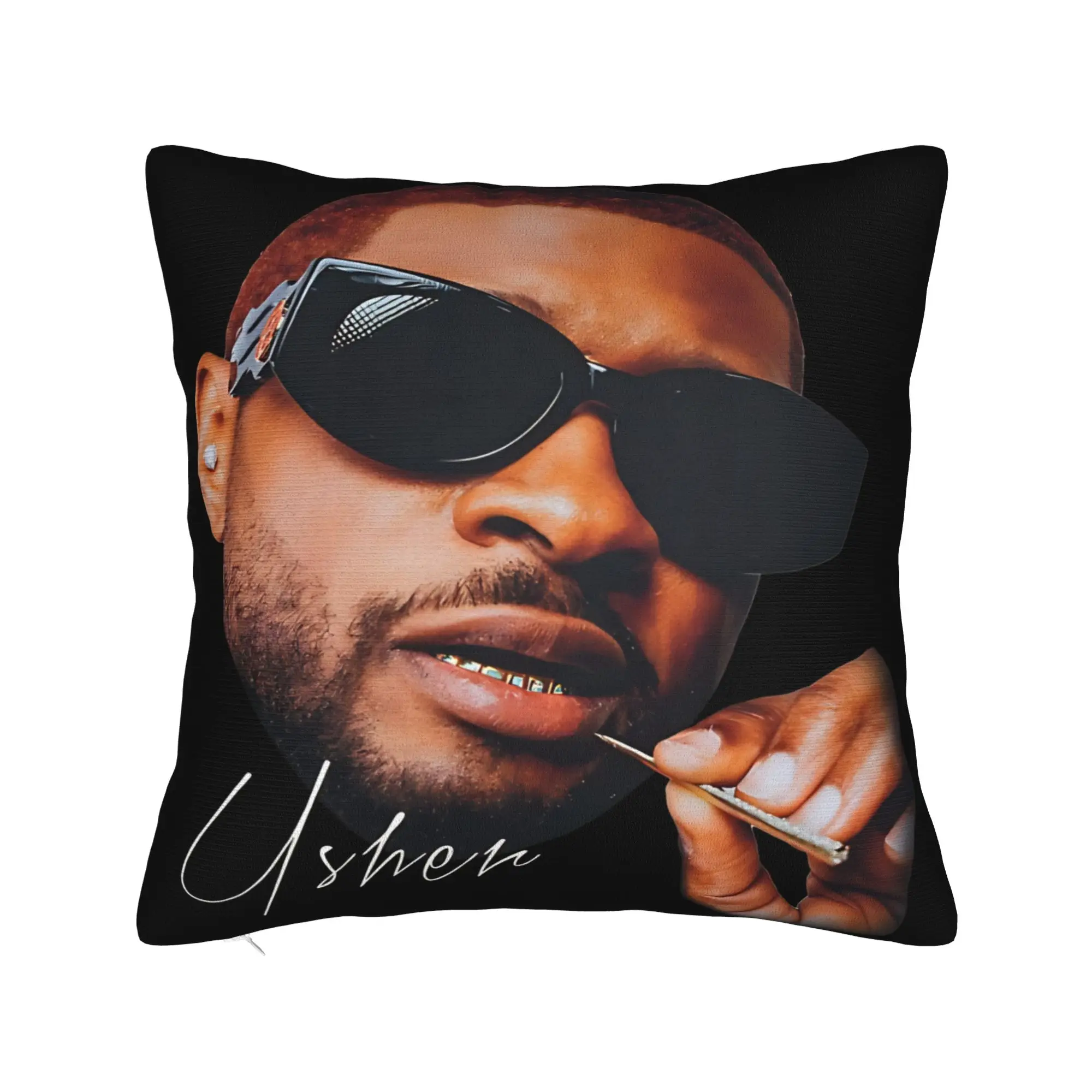 Pillow Cover Chris Brown And Usher The Rb Tour  Raymond And Brown Novelty Pillow Case For Office Car Home Decor Pillowcases