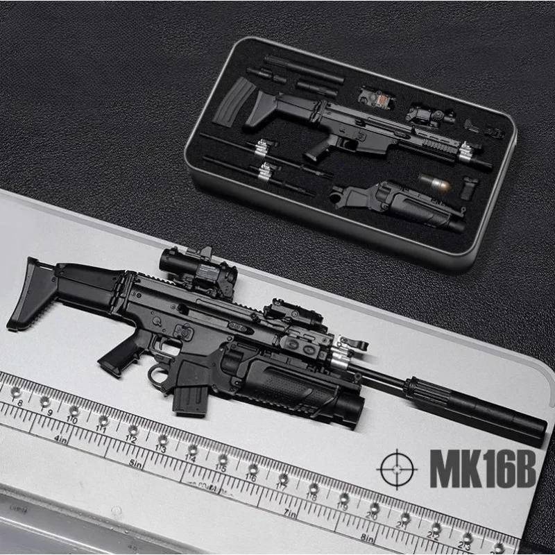 

MK16 MK17 масштаб 1/6 мини MP7 пистолет солдат оружие модель не может стрелять для 12-дюймовых фигурок кукла реквизит для сцены