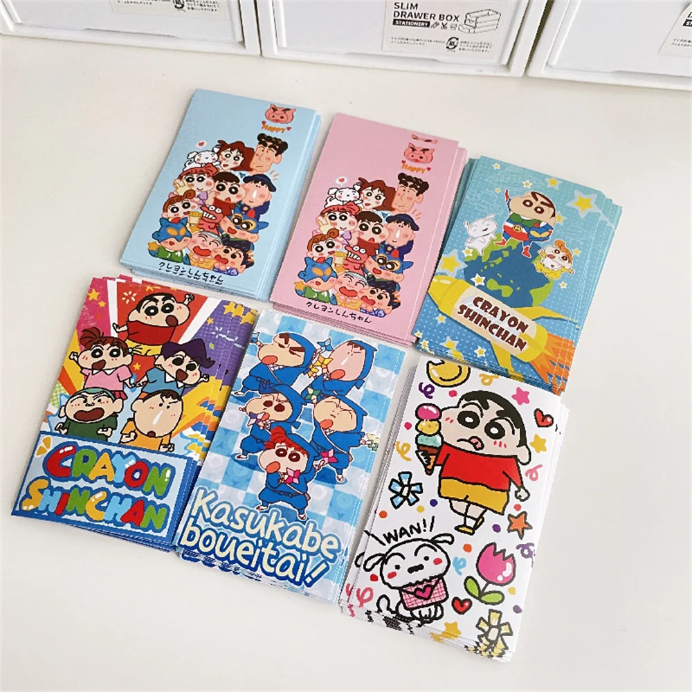 20PCS Anime Crayon Shin-Chan Labels Sealing Sticky Stickers 9cm Cute Cartoon Sticker Stationery Supply Kids Toys Gifts