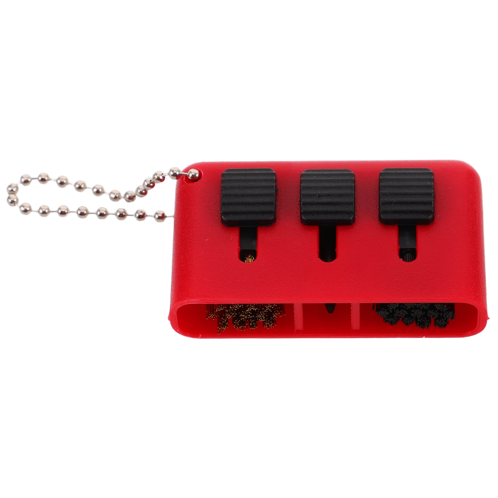 

Golf Cleaning Brush 3in1 Multifunctional Club Washer Portable Groove Cleaner for Golfing Accessories Flexible Nylon Bristles