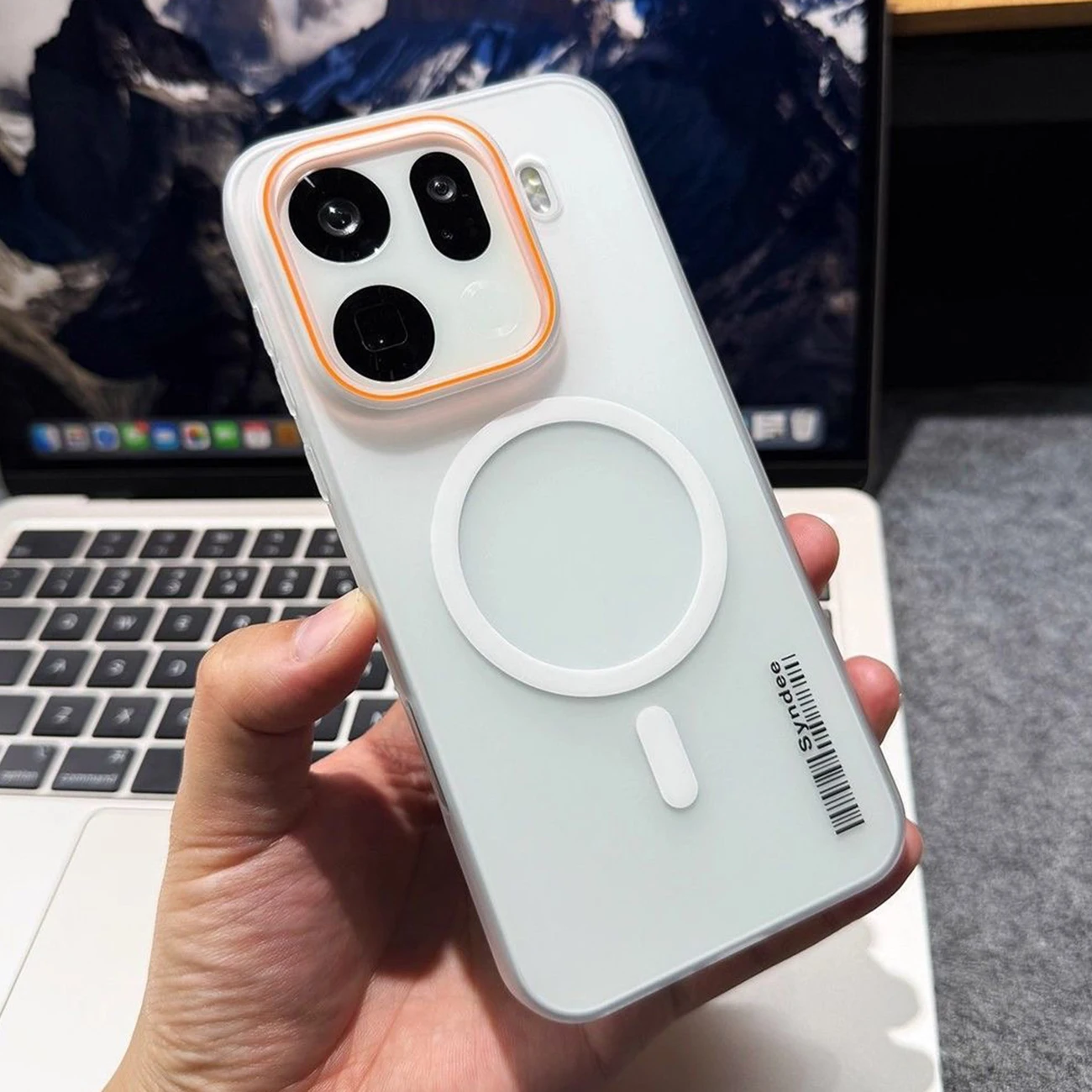 حافظة كاندي PC رسمية غير لامعة لهاتف Magsafe لهاتف OPPO Find X9 X8 X7 Ultra Pro X8S Plus غطاء صلب مغناطيسي شفاف بلوري #4