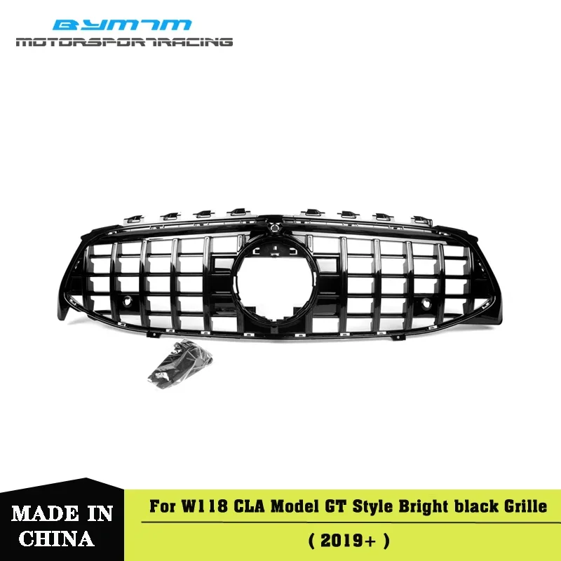

GT-Style Black Grille Front Bumper Car accessories For BENZ CLA200 220d Class W118